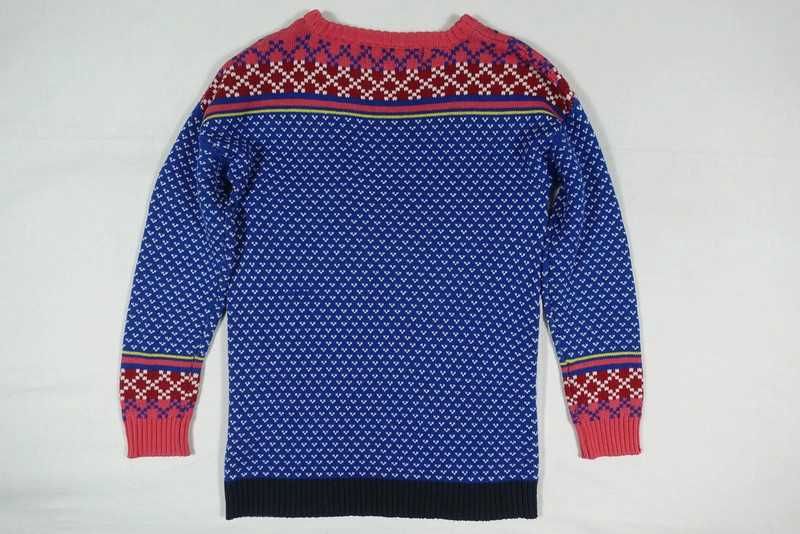 Polo Ralph Lauren Sweater Ski Świąteczny Narty Len Unikat M