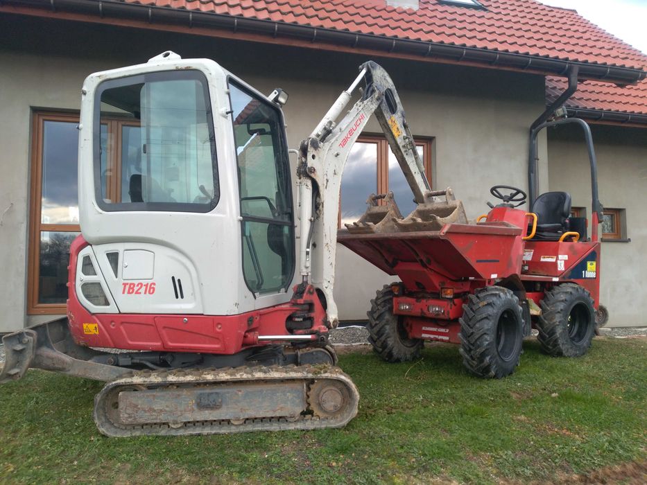 Glebogryzarka separacyjna usługi  mulczer usługi minikoparka usługi