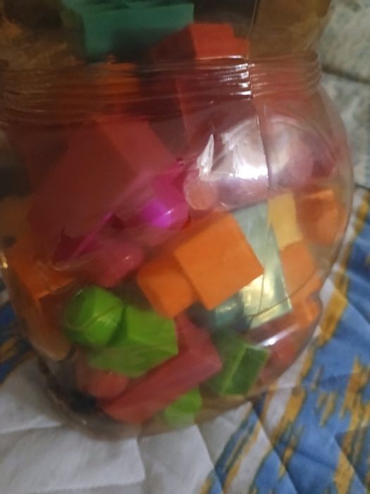 Legos de brincar como está nas fotos