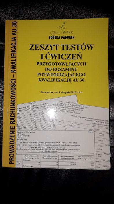 Zeszyt testów i ćwiczeń kwalifikacja au.36