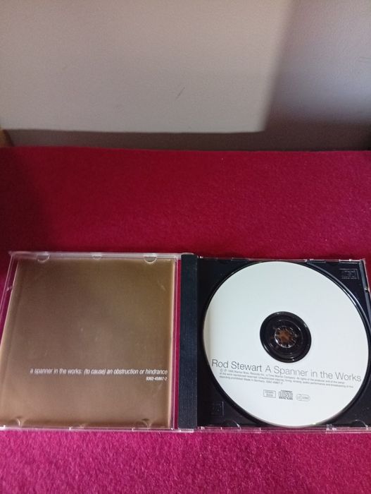 CD audio rod Stewart a spanner on the works