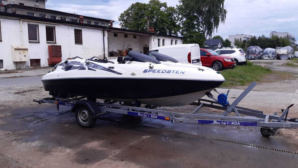 Sea-Doo Speedster Bombardier 160 ( 240 HP) - 2000 rok z przyczepką w zestawie