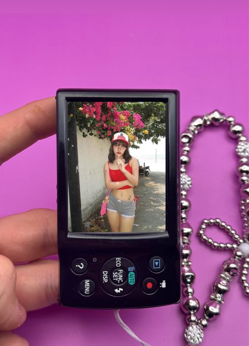 Aparat Canon IXUS 145 jak nowy digicam viral retro fotki