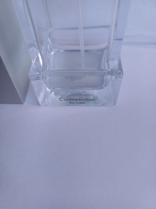 Calvin Klein Contradiction pusty flakon po perfumach