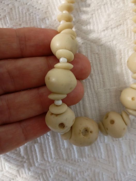 Бусы . Кость. Винтаж