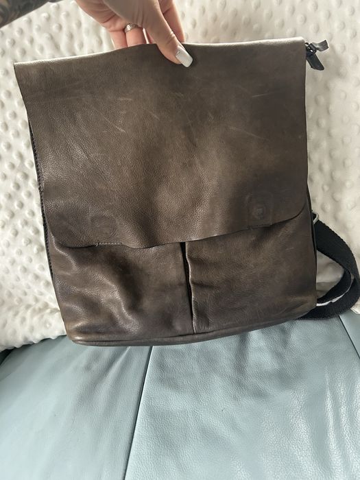 Рюкзак сумка натуральна шкіра MOSHULU