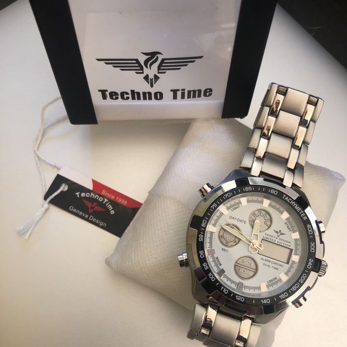 Relógio Techno Time Geneva Design TL-205G Special Edition