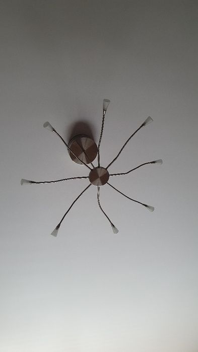 lampa z Ikea aluminium