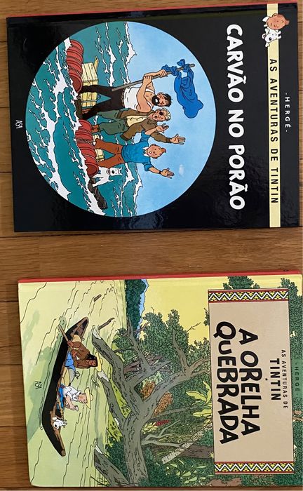 10 Livros das “Aventuras de Tim Tim”