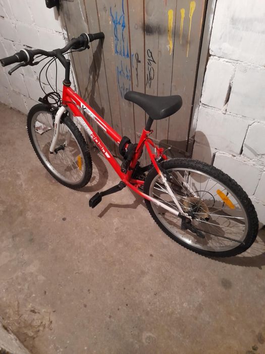 Rower 20 cali czerwony