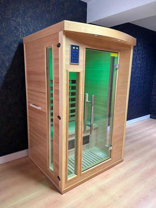 Sauna de infravermelhos compacta e fácil de usar!