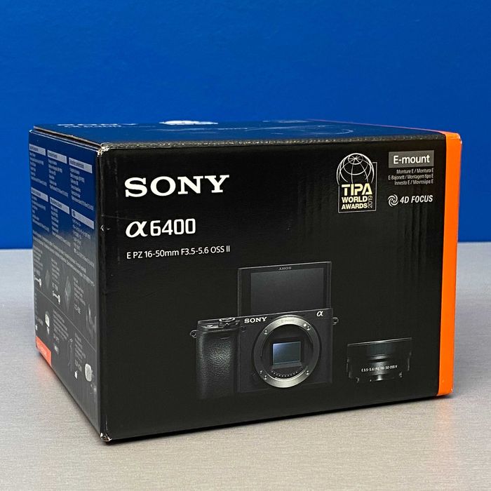 Sony Alpha A6400 + E PZ 16-50mm f/3.5-5.6 OSS II (NOVA)