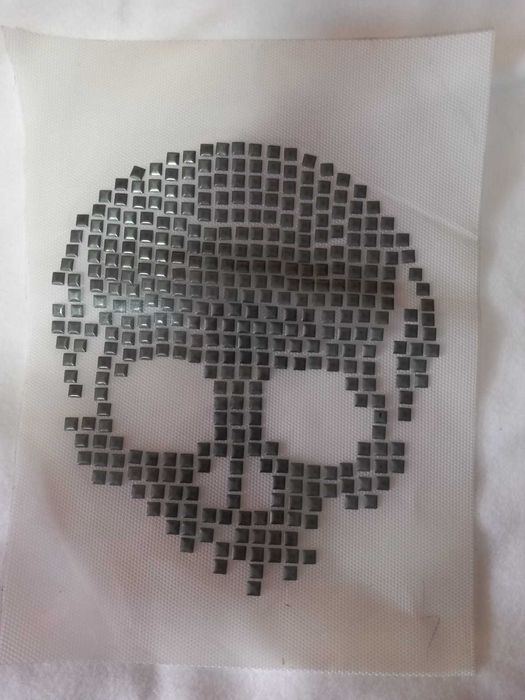 transfer em metal 12 x 16 cm - 150 unidades - personalização original