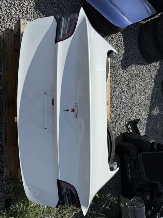 Кришка,ляда багажника Tesla model 3,Тесла модель 3 біла  PPSW рест.