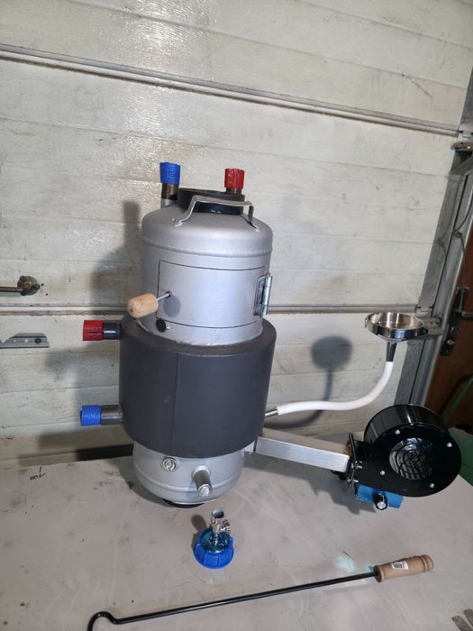 Podgrzewacz wody 40-50kw podwójny plaszcz wodny CO kolekcjonerski