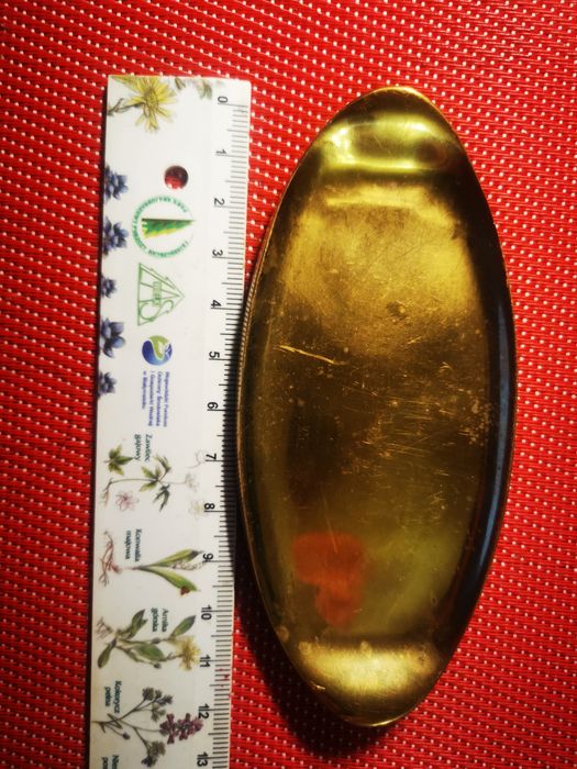 Patera mini mosiądz - Handmade