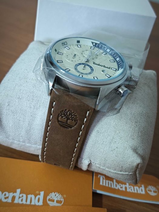Relógio Timberland Castanho & Bege