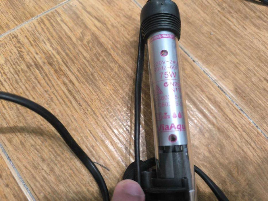 Обігрівачі для акваріуму Atman AT-300W ViaAqua VA-75W / AT-75W