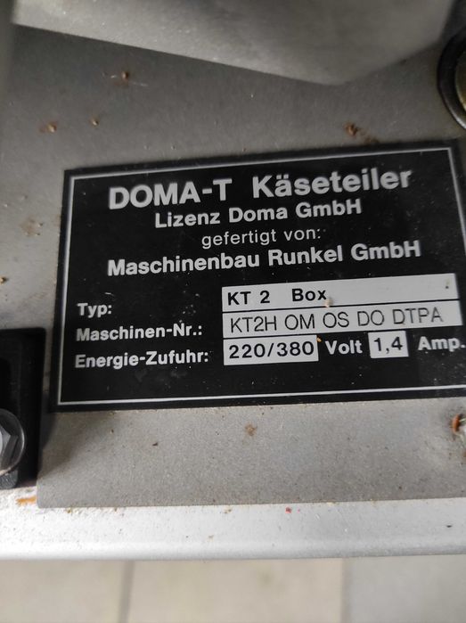 Сирорізка KT2 Domat нарізання сиру