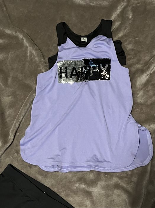 Комплект для дівчинки спортивний для тренування, танців 134 см.