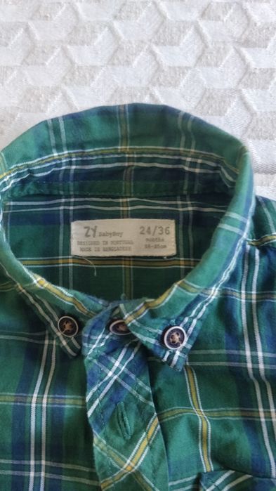 Camisa Zara tam. 24-36 meses