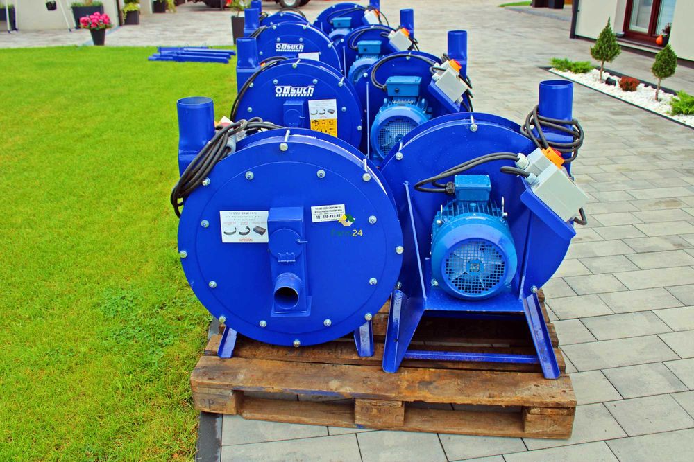 Śrutownik ssąco tłoczący Śrutownik bijakowy Młyn do zboża OSUCH