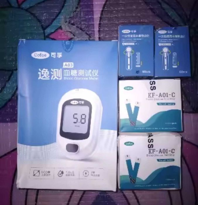 Глюкометр, полоски, иная техніка для індивідуального догляду