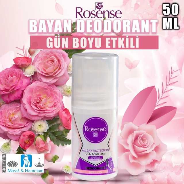 Rosense, różany dezodorant w kulce  50ml