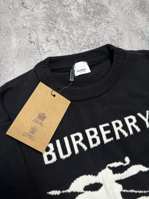 свитер Burberry черный