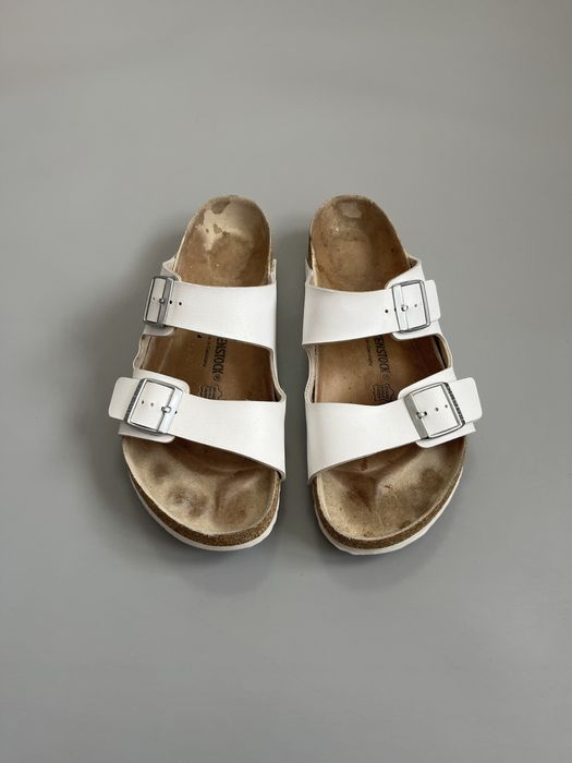 Тапки Birkenstock Arizona White Boston 45(29cm)