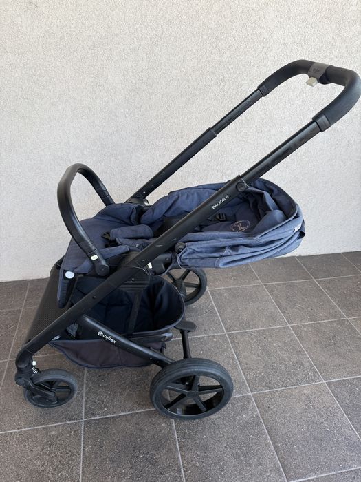 Cybex Balios S Spacerówka Denim Blue | Stan bardzo dobry | Duże koła