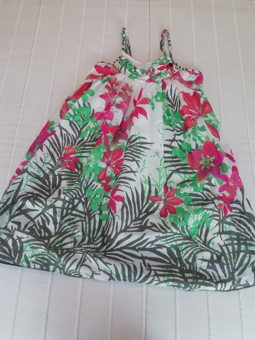 Conj JEAN BOURGET de menina vestido leggings e casaco tons de verde