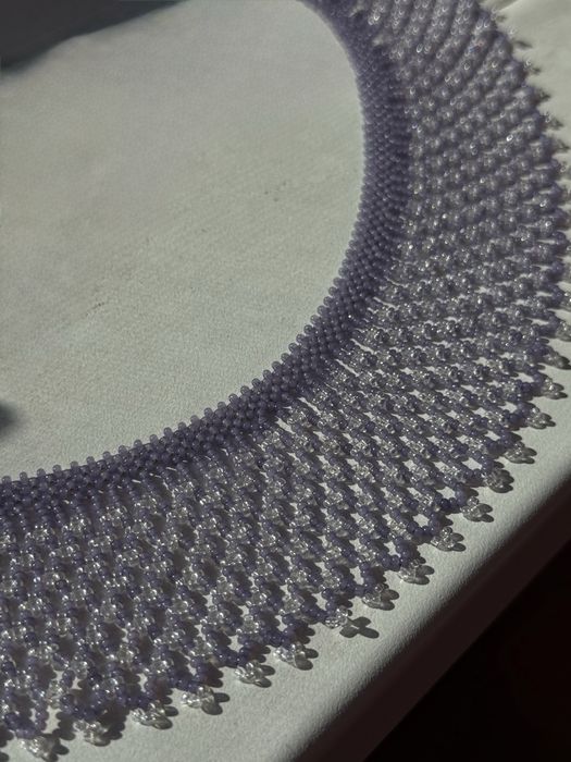 Силянка широка ручної роботи handmade, чеський бісер preciosa