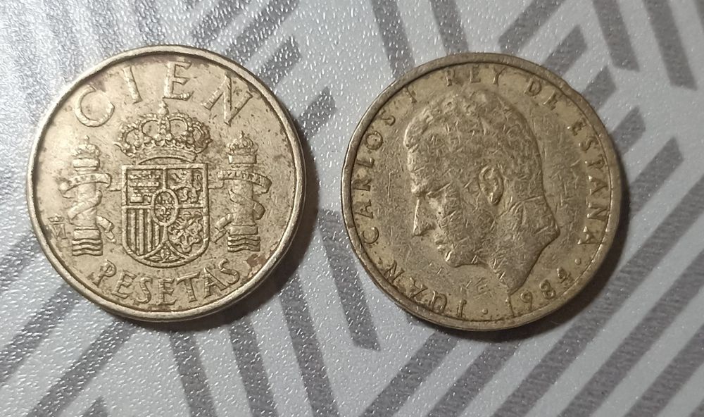 Moedas Pesetas Antigas