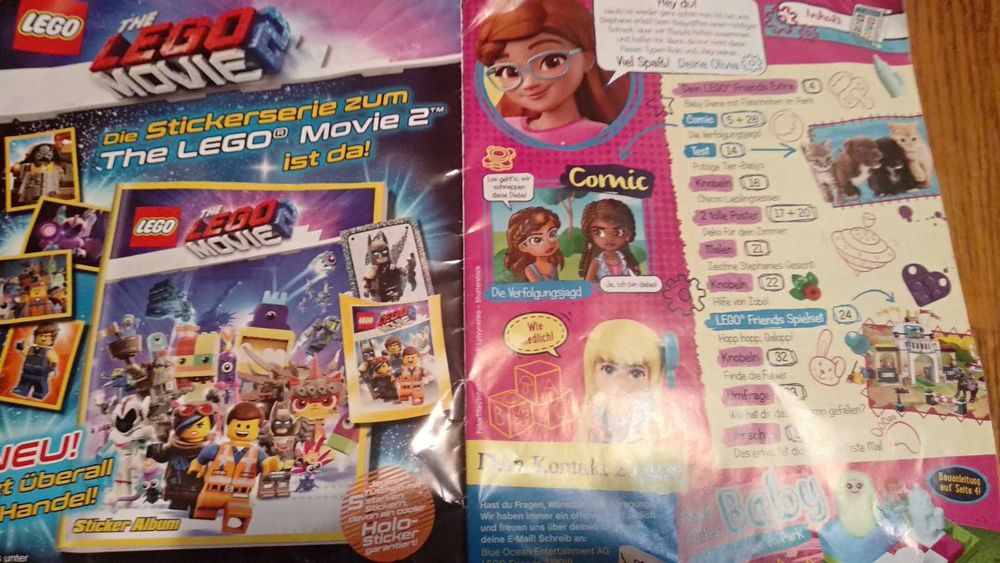подростковый журнал лего lego friends комиксы на английском