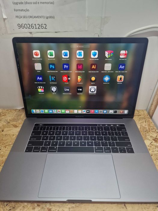 MacBook Pro TOUCH BAR 15.4 pol 2018 32gb ram