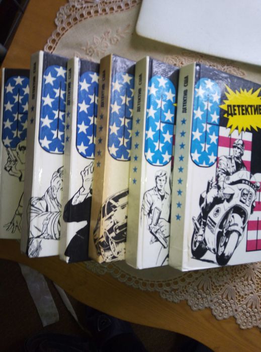 Книги "Американский детектив" 6 выпусков.