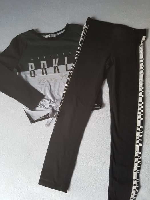 Komplet bluzka plus getry H&M r.134