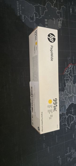 Tusz HP 991AC Yellow
