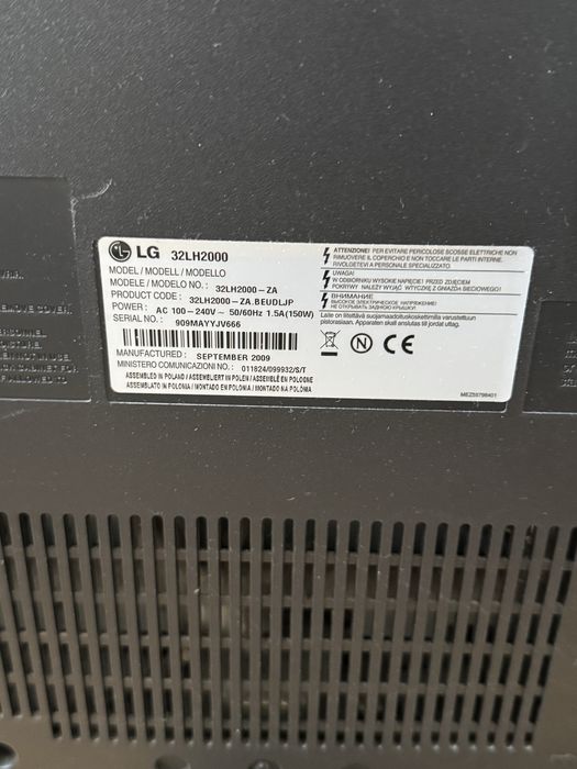 Telewizor LG 32LH2000