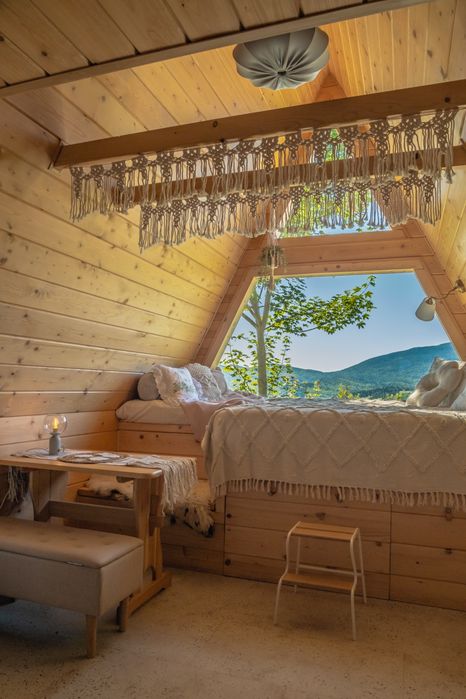 Urokliwy domek tiny house BALIA, WIDOK Babia Góra