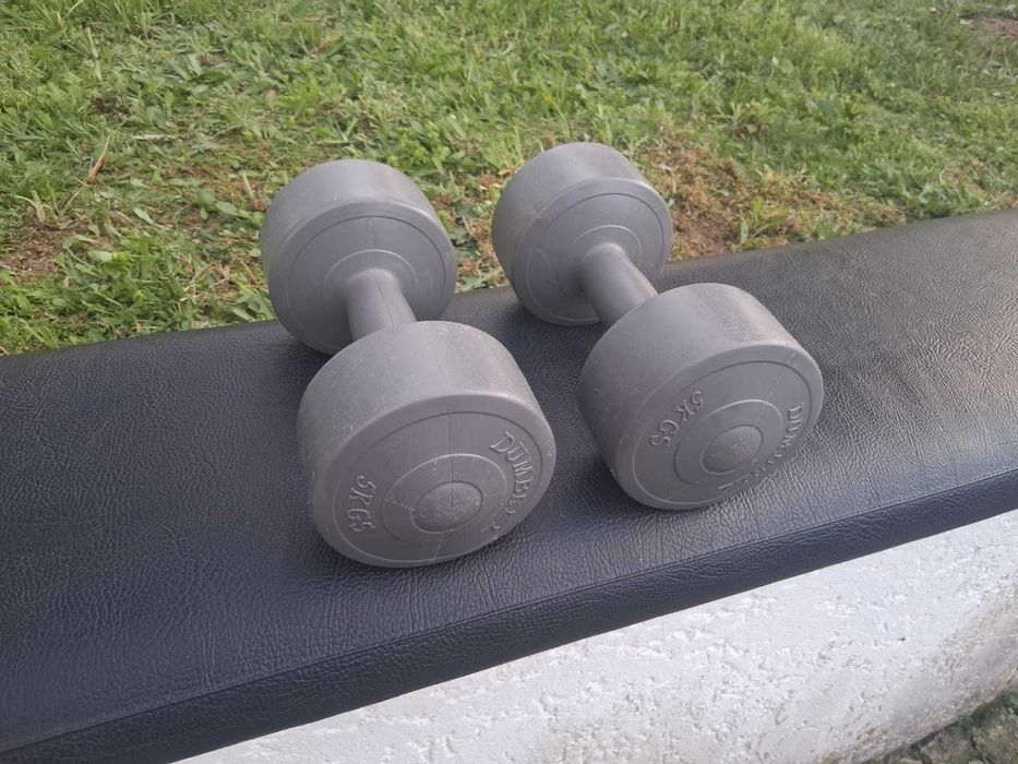 vendo halteres de 5kg