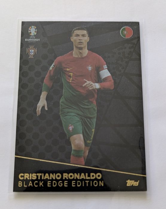 2024 Topps Match Attax Black Edge Cristiano Ronaldo