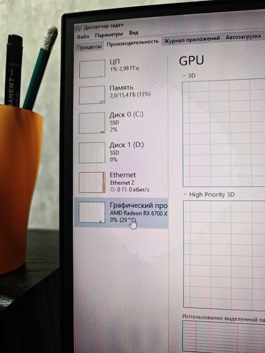 Ryzen 5 5600G RX6700XT  16gb 3200 500gb SSD. Игровой ПК