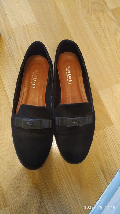 Женские мокасины,слипоны натур. Замша