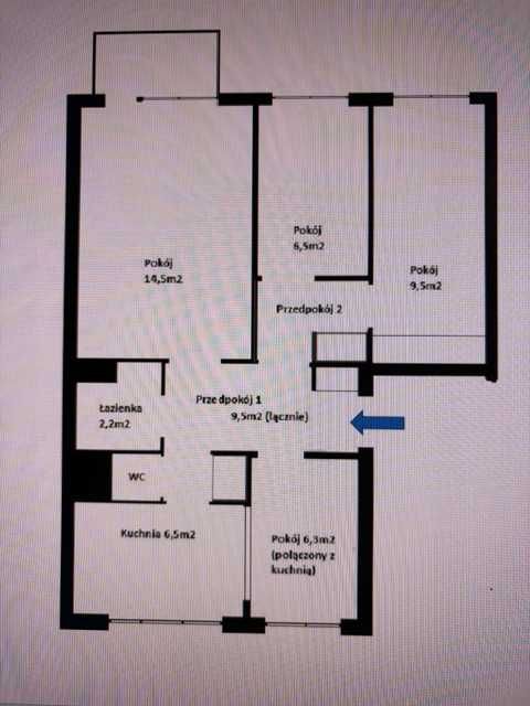 Mieszkanie w centrum Tarnowa 58m2