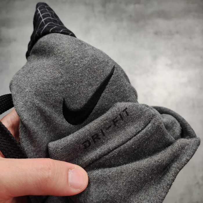 MĘSKA Bluza Rip Rozpinana Hoodie Dri-Fit Nike Logo z Kapturem Casual