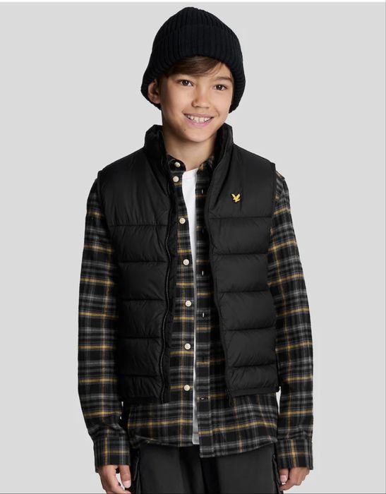 Lyle & Scott стьобана безрукавка для хлопчиків