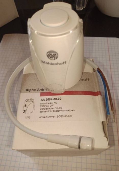 Сервопривод Mohlenhoff AA 2004-80-02 для радиаторов,термостат Kermi