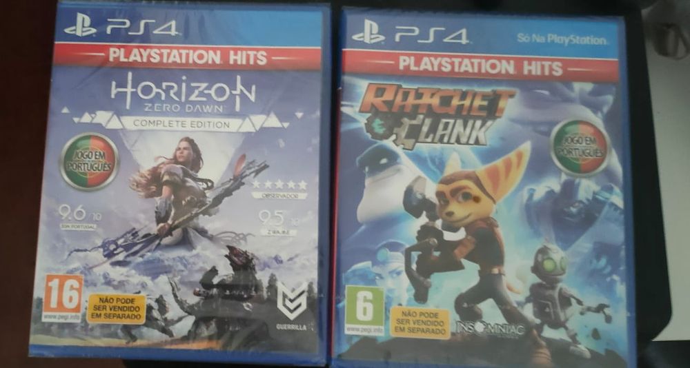 Ps4 com jogos e comando